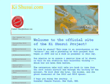 Tablet Screenshot of kishusui.com